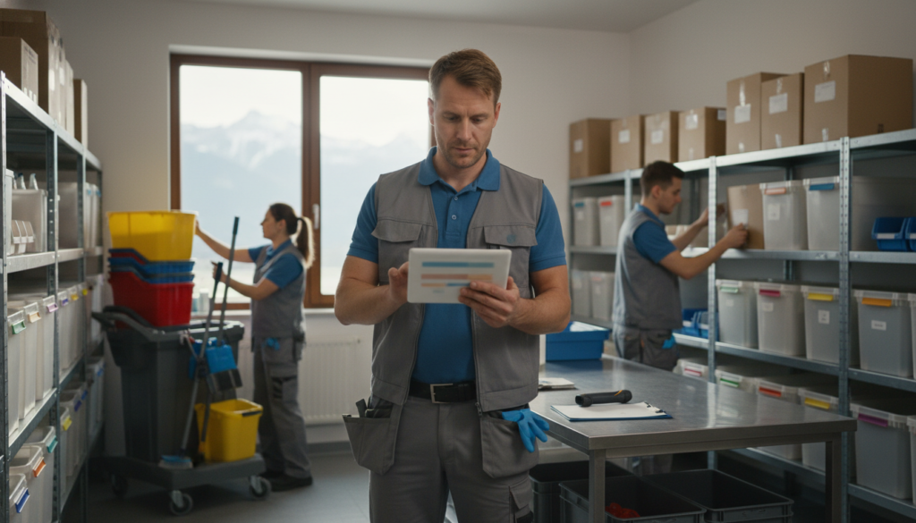 Automatische Lieferschein-Verarbeitung in der Reinigung