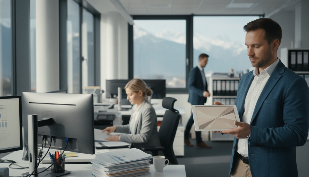 Automatische Monatsreports für Finanzdienstleister