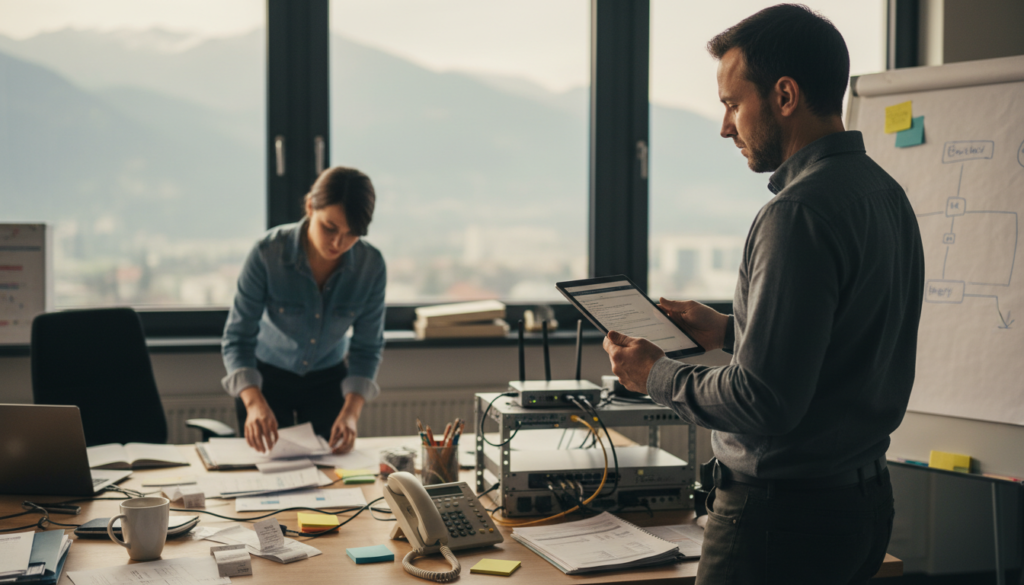 Innovative KI Agentur in Würzburg – Unser Team bei der Arbeit