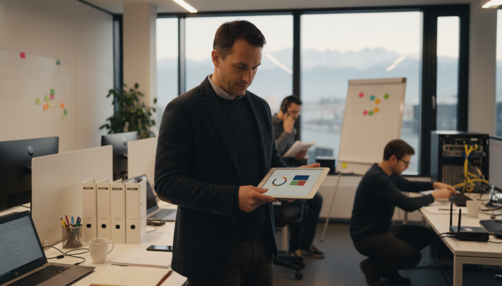 Moderne KI Agentur in Zürich - Goma IT