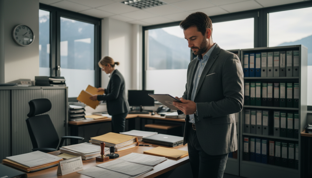 Automatische E-Mail-Beantwortung Notar-Service