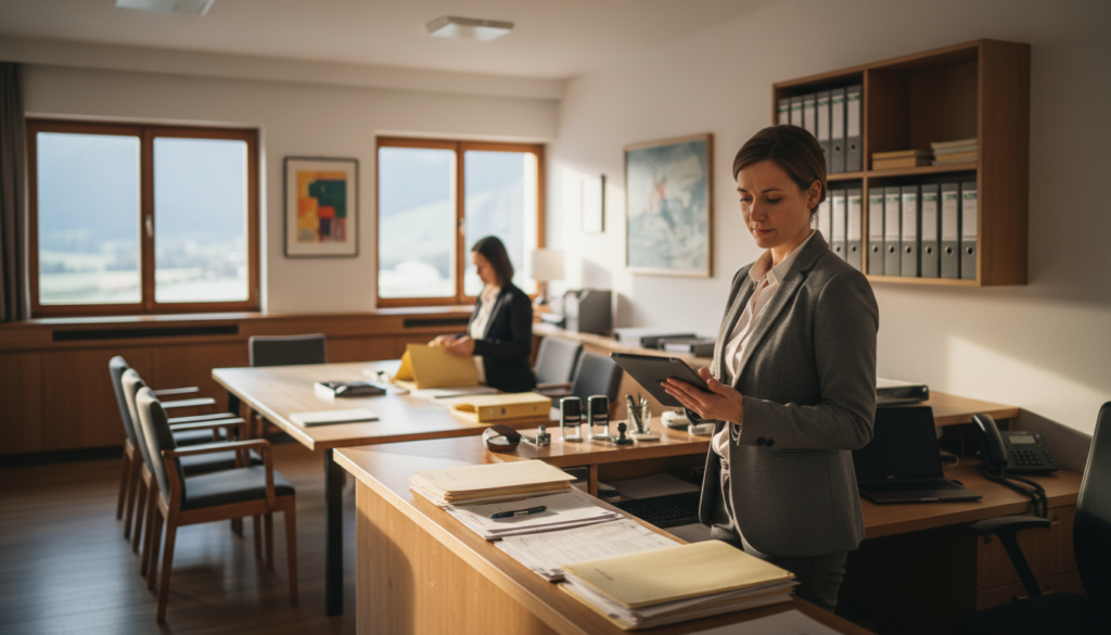 Automatische Kontaktdatenerfassung Notar Service