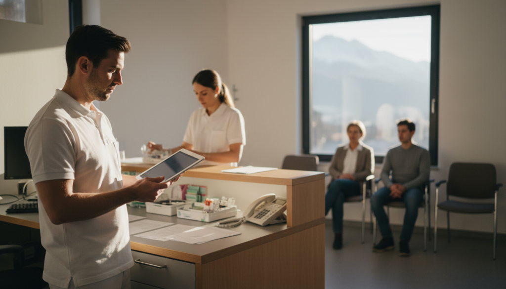 Automatische Bewertungsantworten für Ärzte
