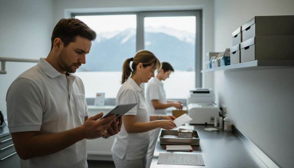 Automatische Versandbenachrichtigungen Zahnarzt Praxis