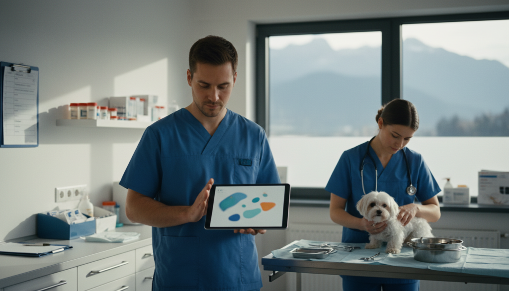 KI CRM-Datenupdate für Tierärzte in der Stadt