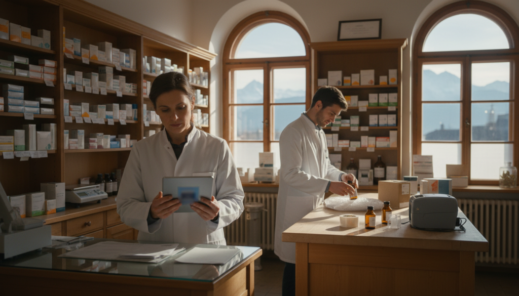 Automatische Versandbenachrichtigungen in der Apotheke