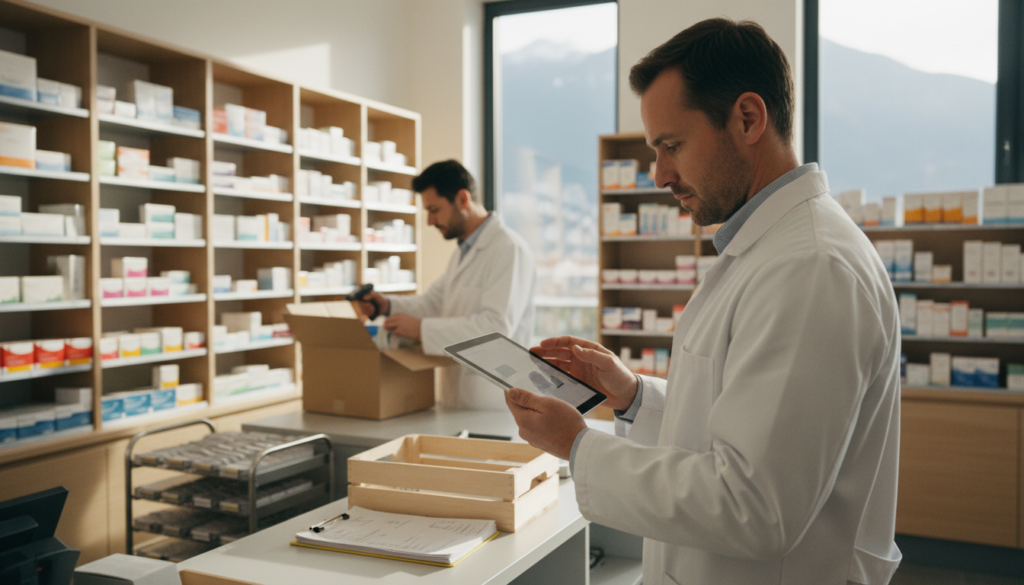 Automatische Lieferschein-Verarbeitung Apotheke