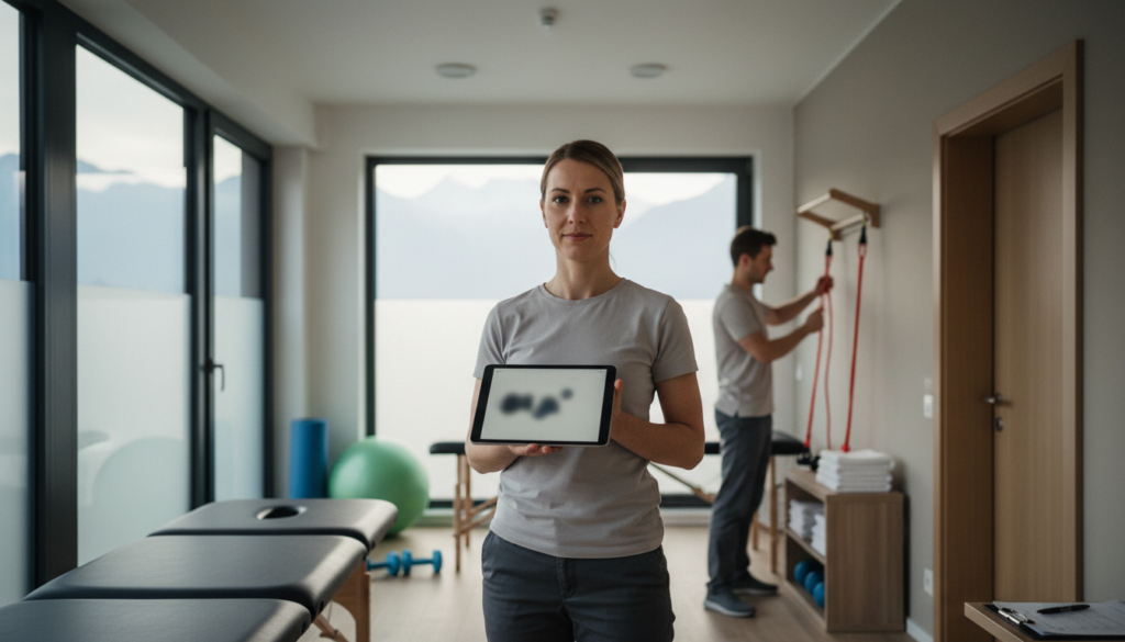 KI Telefonassistent für Physiotherapie Einsatz