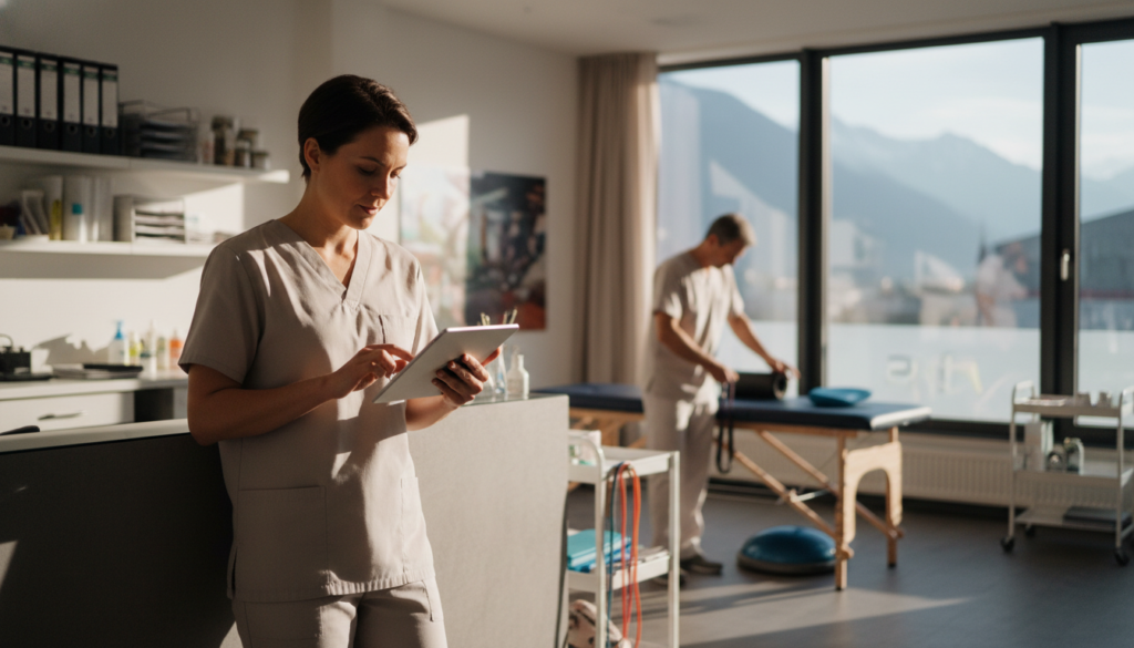 Automatische Auftragsbestätigungen Physiotherapie