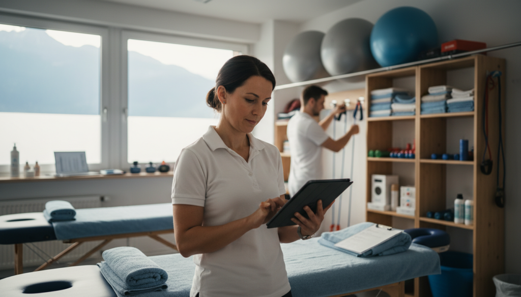 KI CRM-Datenupdate in der Physiotherapie