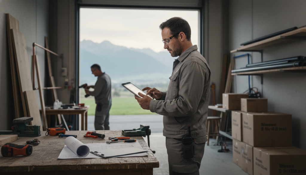 Automatische Reklamationsbearbeitung für Handwerker