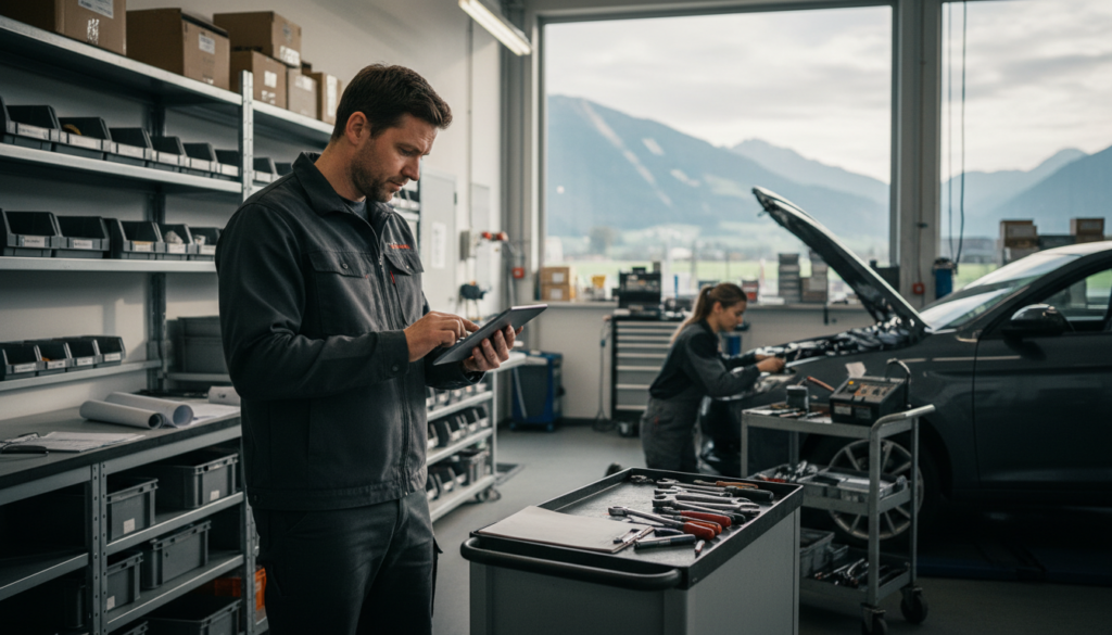 Automatische Angebotserstellung in der Werkstatt