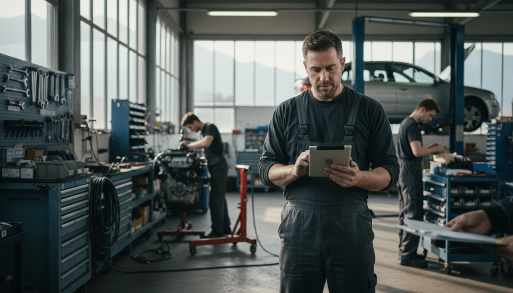 Automatische Dokumentenverarbeitung in der Werkstatt