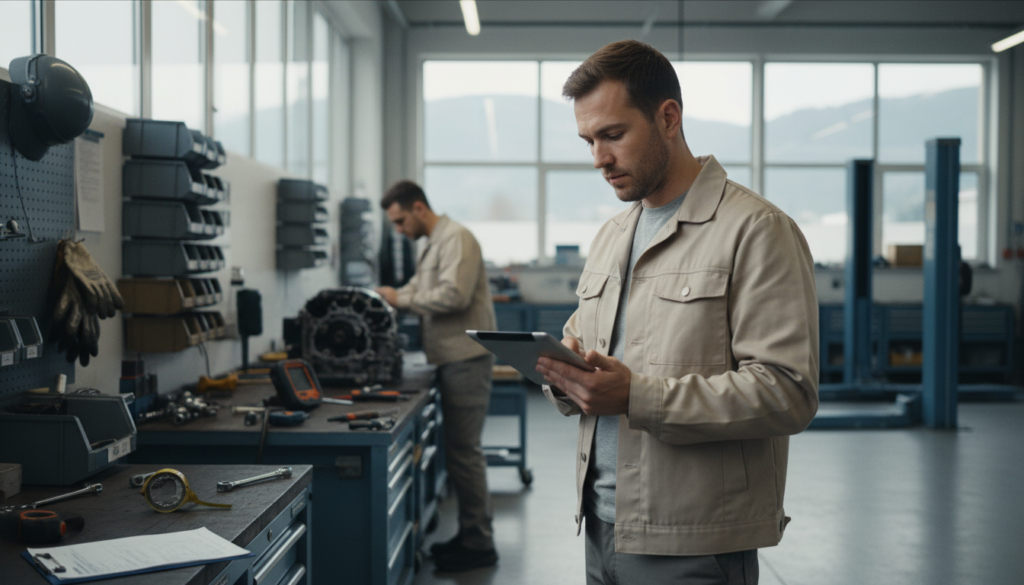 Automatische Auftragsbestätigungen in der Werkstatt