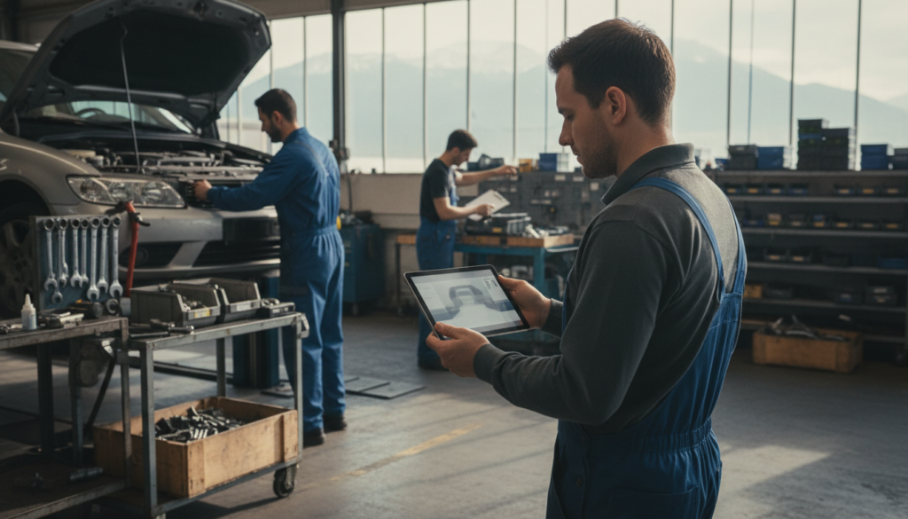 Automatische Monatsreports Werkstatt – Effiziente Berichterstattung