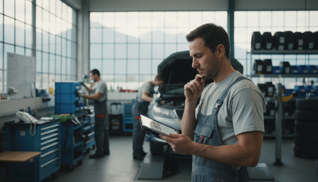 Automatische Terminvergabe für Autowerkstätten