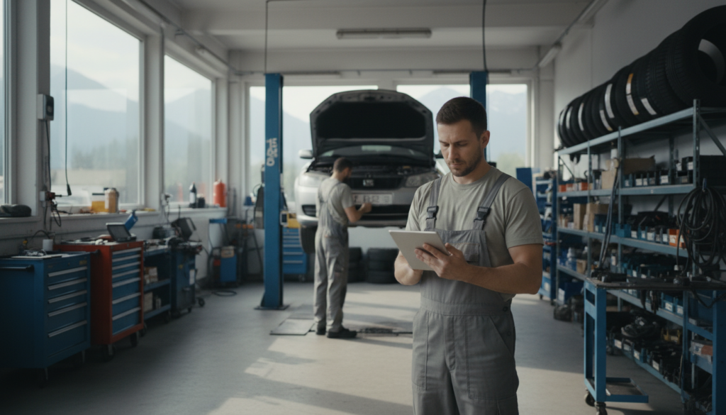 KI Lead-Qualifizierung Autowerkstatt Dienstleistung