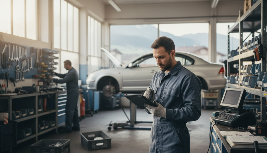 Automatische Mahnungsverwaltung in unserer Autowerkstatt