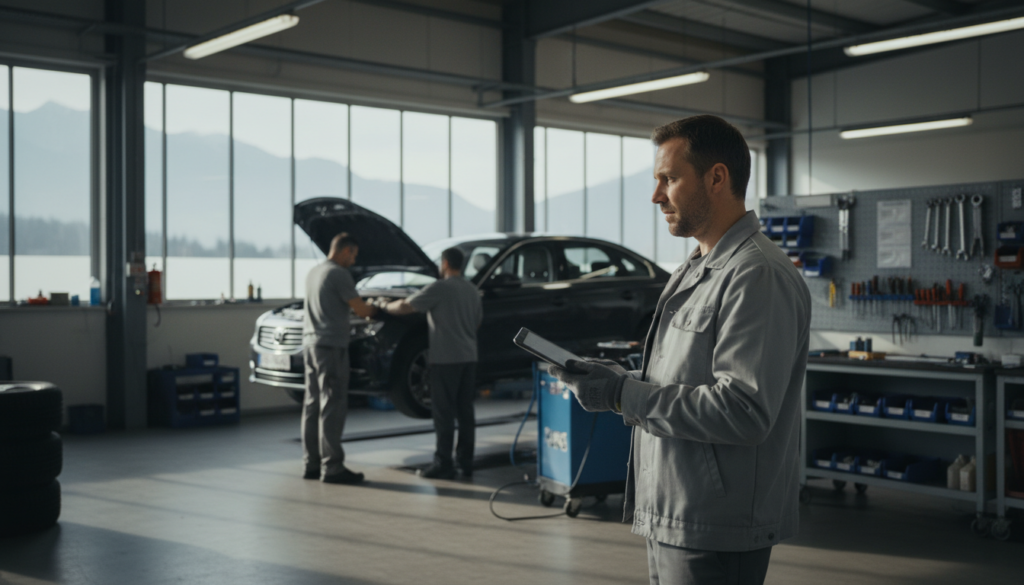KI Angebotsverfolgung für Autowerkstätten in Stadt