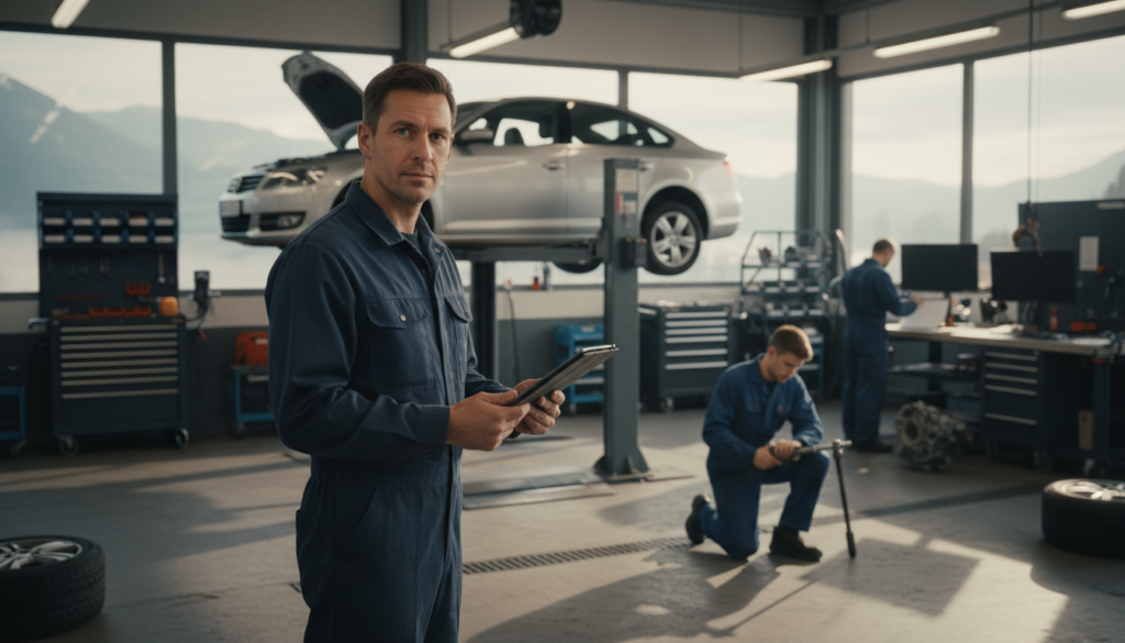 KI Stellenausschreibungen in der Autowerkstatt