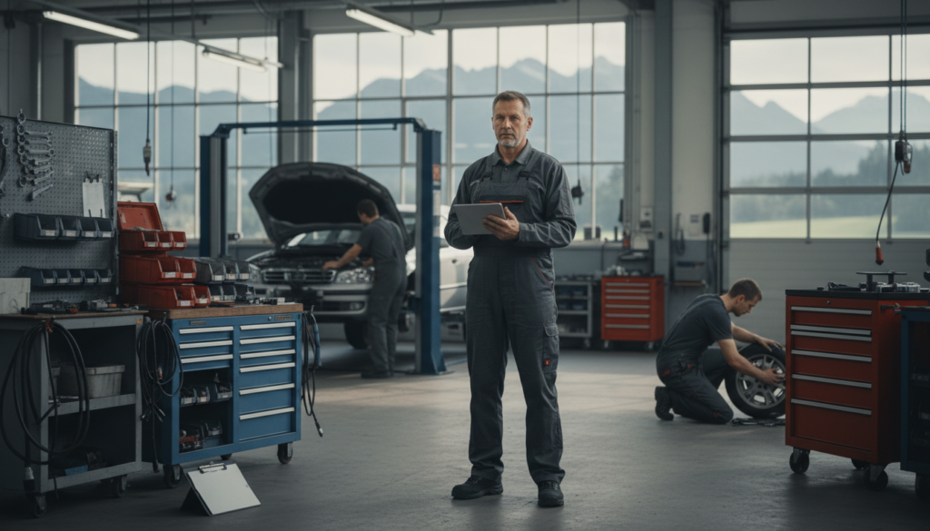 KI Übergabeprotokolle in der Autowerkstatt