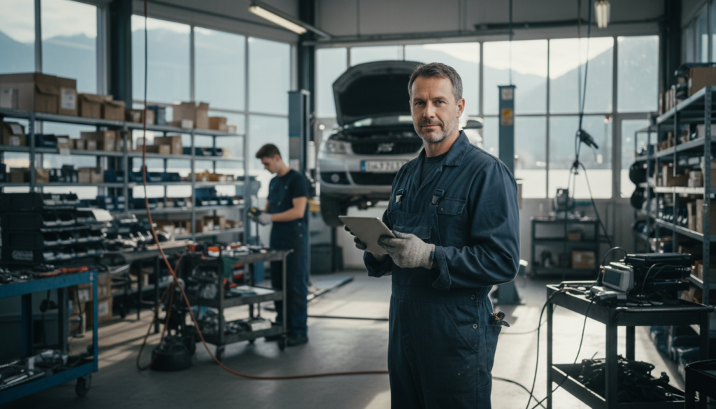 KI Ausschreibungsanalyse für Autowerkstätten in Wien