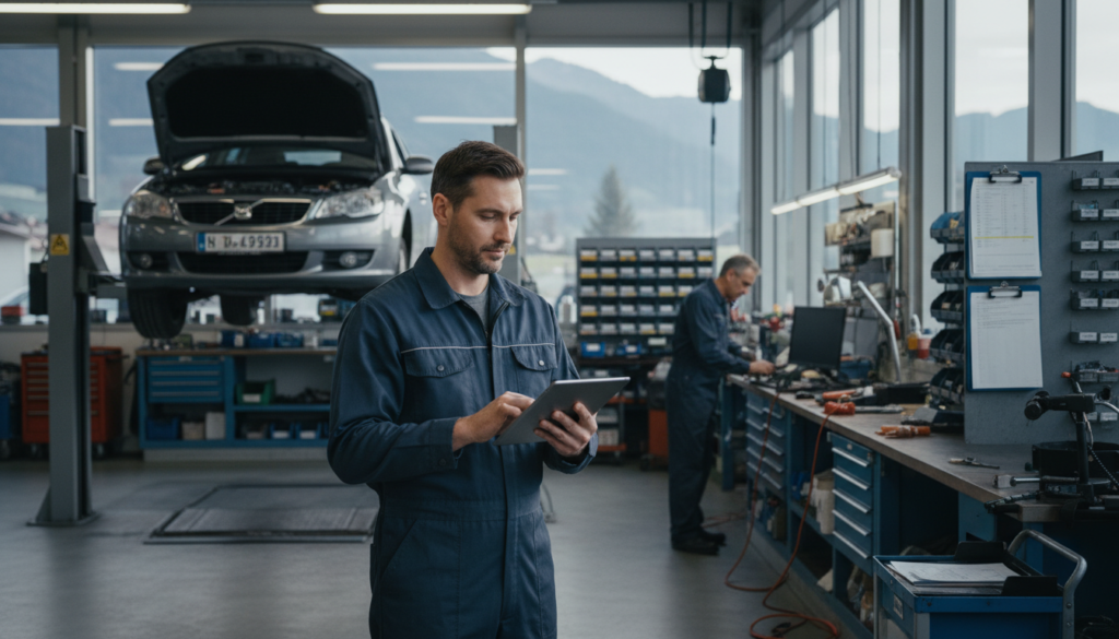 KI Projektstatus-Reports für Autowerkstätten in [Stadt]