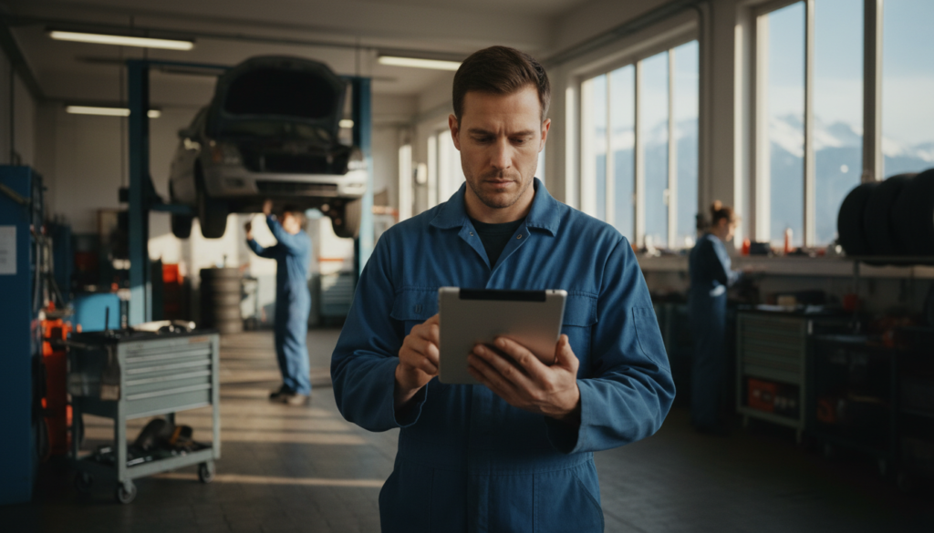 KI Konkurrenzbeobachtung Autowerkstatt - Analyse