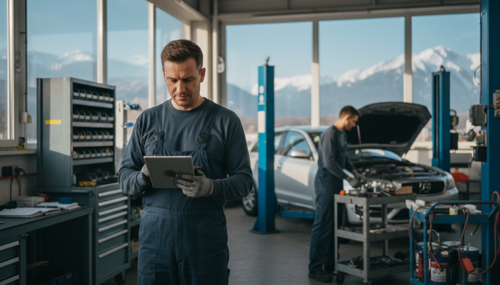 Automatische Spesenabrechnung Autowerkstatt - Professionelle Lösung