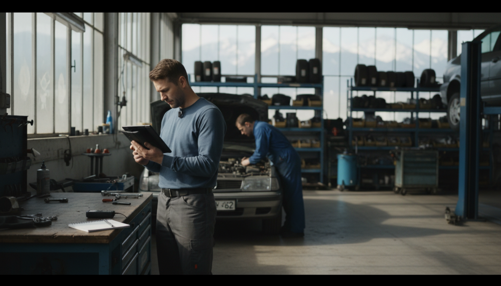 KI Audio-Transkription in der Autowerkstatt