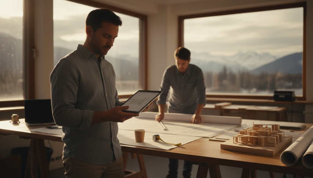 Automatische Reklamationsbearbeitung Architekt im Einsatz
