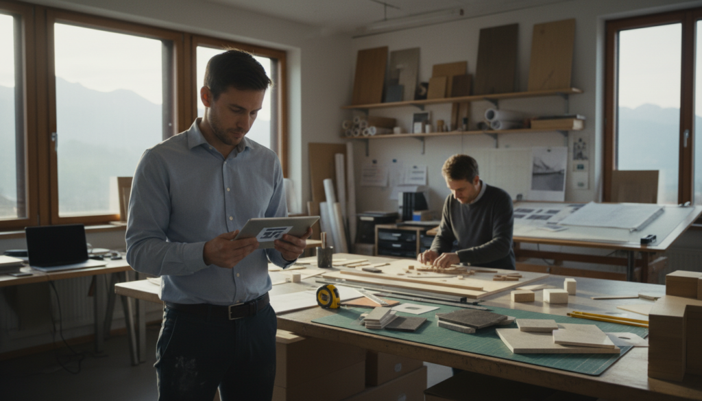 Automatische Lieferantenkommunikation für Architekten