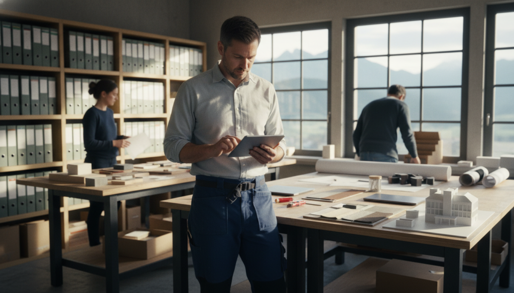 Automatische Lieferschein-Verarbeitung für Architekten